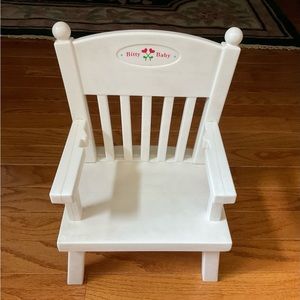 American Girl bitty baby chair